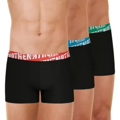Lot de 3 boxers homme easy sport Athena noir en coton