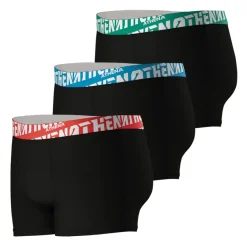 Lot de 3 boxers homme easy sport Athena noir en coton