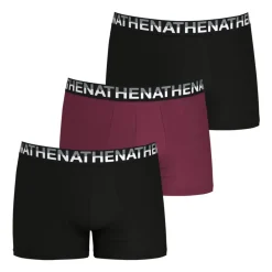 Lot de 3 boxers homme Eco Pack Athena noir en coton multicolore