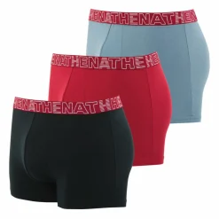 Lot de 3 boxers homme Ecopack Rouge en coton