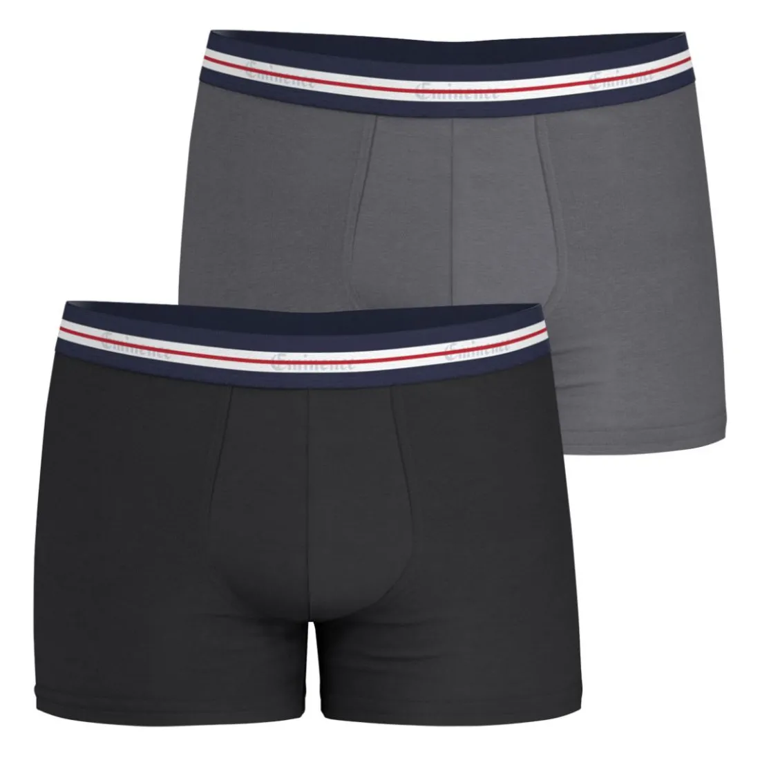 Lot de 2 boxers homme Fait en France Eminence bleu multicolore