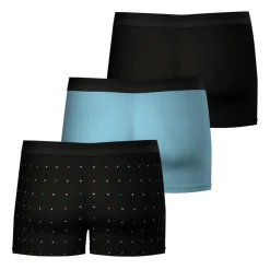 Lot de 3 boxers homme Studio Eminence noir en coton