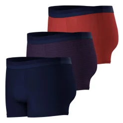 Lot de 3 boxers homme Studio Eminence multicolore en coton
