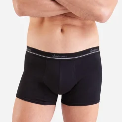 Lot de 3 boxers pour fuites urinaires Homme Sérénité Heritage noir en coton