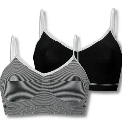 Lot de 2 brassières noires