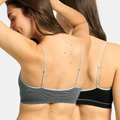 Lot de 2 brassières noires