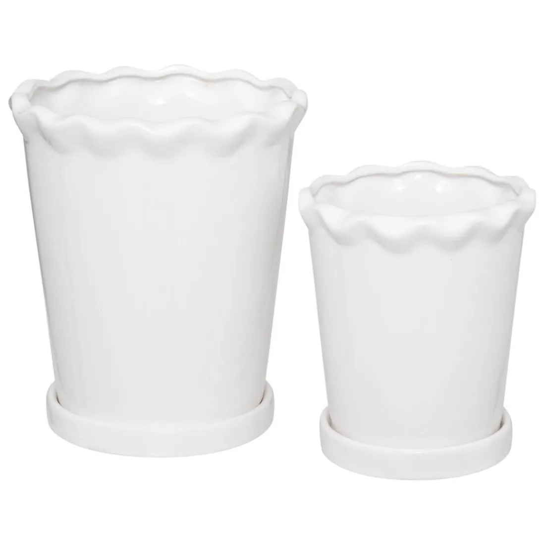 Lot de 2 cache-pots