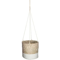 Lot de 2 caches pot seagrasse etnik