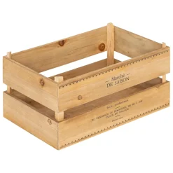 Lot de 2 cagettes Little cottage Bois