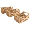 Lot de 3 caisses Eugène Beige
