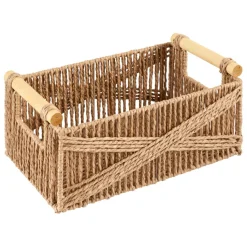 Lot de 3 caisses Eugène Beige