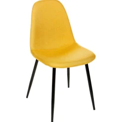 Lot de 2 chaises scandi jaunes