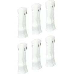 Lot de 6 chaussettes hautes homme Sport Wilson blanc en coton