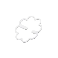 Lot de 4 clips dos nageur beige clair, beige foncé, blanc et noir