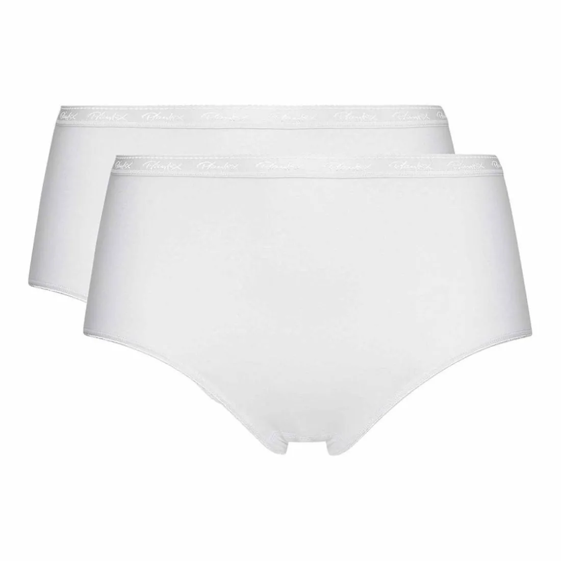 Lot de 2 culottes - Blanc Playtex en coton bio