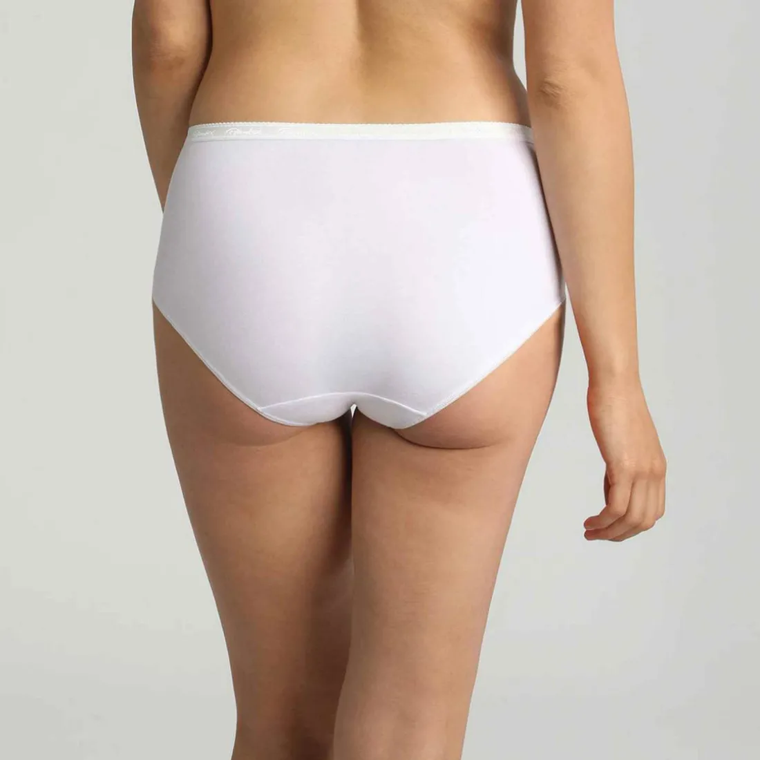 Lot de 2 culottes - Blanc Playtex en coton bio