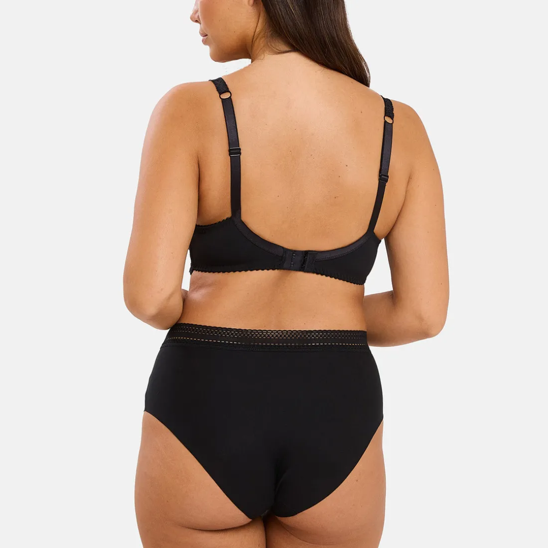 Lot de 2 culottes en coton - Noir