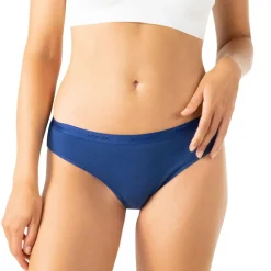 Lot de 3 culottes femme Ecopack Mode Athena bleu en coton