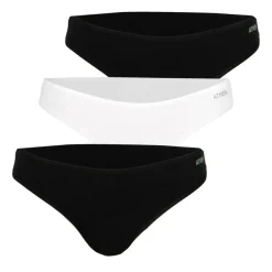 Lot de 3 culottes femme My Petit Prix Athena noir en coton