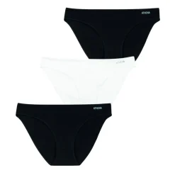 Lot de 3 culottes femme My Petit Prix Athena noir en coton