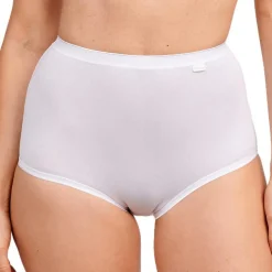 Lot de 3 culottes taille haute coton Blanc - Sans Complexe en coton bio