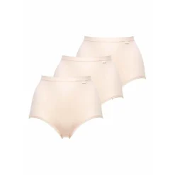 Lot de 3 culottes taille haute coton Rose - Sans Complexe