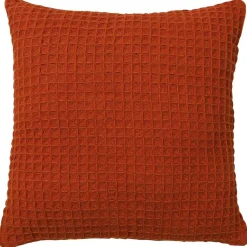 Lot de 2 Housses de coussins JC FEROE orange poterie