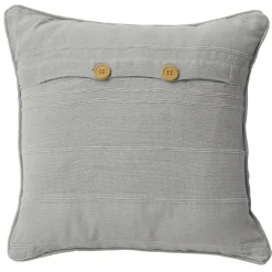Lot de 2 Housses de coussin JC ORION gris