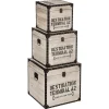 Lot De 3 Malles Carrés FACTORY