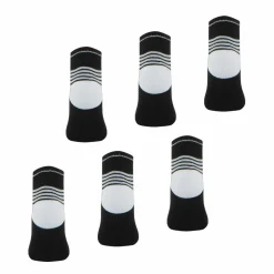 Lot de 6 paires de chaussettes basses homme Access Wilson Noir