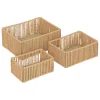 Lot de 3 paniers