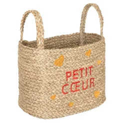 Lot de 3 paniers enfant Neree Motif cœur