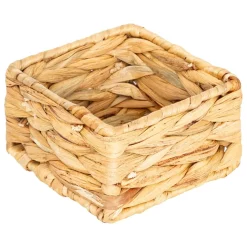 Lot de 4 paniers Lia jacinthe d'eau