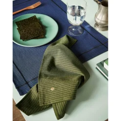 Lot de 2 serviettes de table LEONIE Mousse 40 x 40