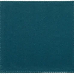 Lot de 2 serviettes de table recyclées Delia Paon