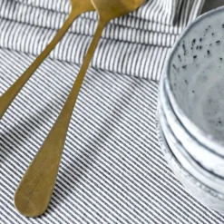Lot de 2 serviettes de table FINETTE Caviar 40 x 40