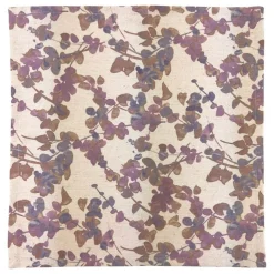 Lot de 4 serviettes de table GLYCINAP 40x40 violet violine