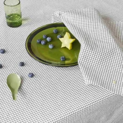 Lot de 2 serviettes de table GUSTAVE Caviar 40 x 40