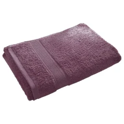 Lot de 2 serviettes unies lauréat 450g/m2 Becquet Violet