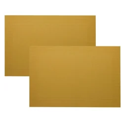 Lot de 2 sets de table FRAME curry