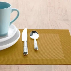 Lot de 2 sets de table FRAME curry