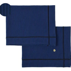 Lot de 2 sets de table LEONIE Indigo 40 x 50