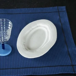 Lot de 2 sets de table LEONIE Indigo 40 x 50