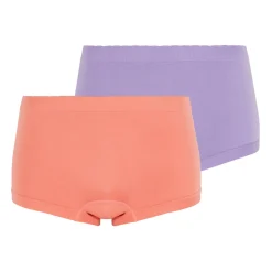 Lot de 2 shorties Rose Lantana + Violet