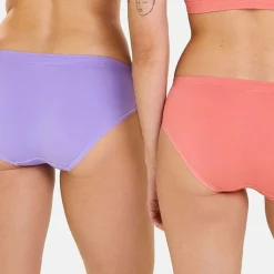 Lot de 2 slips - Rose Lantana + Violet