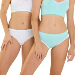 Lot de 2 slips - Vert