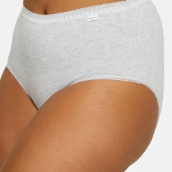 Lot de 2 slips en coton biologique Gris