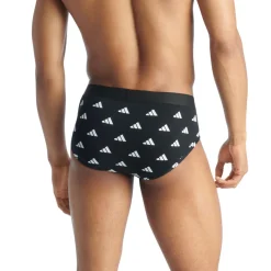Lot de 3 slips homme Active Flex Cotton Adidasport blanc en coton