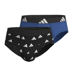 Lot de 2 slips homme Active Flex Cotton Adidasport multicolore en coton