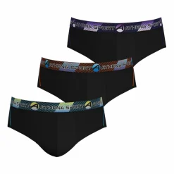 Lot de 3 slips homme Training Dry Noir
